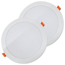 LED 嵌燈 18W 直徑 18 x 高 3cm 暖光, 2組