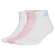 adidas 愛迪達 C SPW ANK 3P 腳踝襪 3雙組 JD3773, 1套, 白色 + 粉色 + 白色