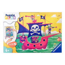 Ravensburger 維寶 拼圖 扮演游戲 眼前之地 Set 4歲以上 2x24片, 48片, 1盒