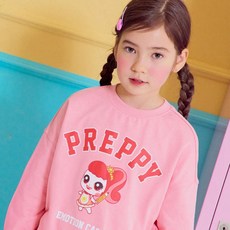 emotioncastle 女童 Catch! Teenieping Nana 學院風大學T恤