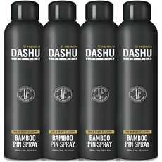 다슈 포 맨 밤부 핀 헤어스프레이, 300ml, 4개