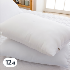 Nurihome 經典純淨基礎枕芯, 單一顏色, 12個