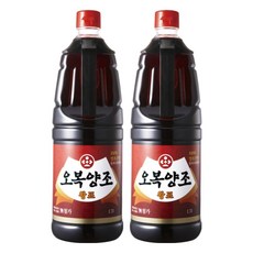 오복식품 양조 왕표간장, 1.7L, 2개