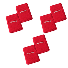 KIMONY 運動護腕 KSA508, 紅色, 6個