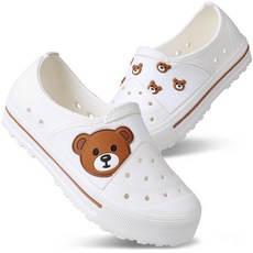 SUPERCOMET 兒童柔軟Q彈小熊室內拖鞋 S705