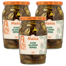 Melis 할라페뇨 페퍼, 650g, 3개