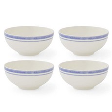 포트메리온 포터스마크 대접 16.5cm, 윈터 블루, 4개