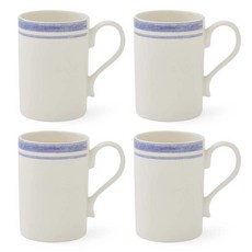 포트메리온 포터스마크 머그컵 260ml, 윈터 블루, 4개