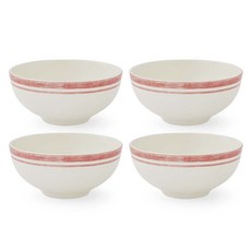 포트메리온 포터스마크 대접 16.5cm, 어텀 피치, 4개