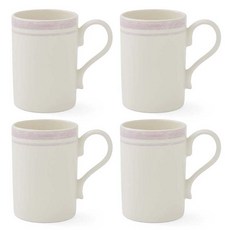 포트메리온 포터스마크 머그컵 260ml, 스프링 라벤더, 4개