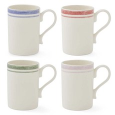 포트메리온 포터스마크 머그컵 260ml x 4종 세트, 혼합색상, 1세트