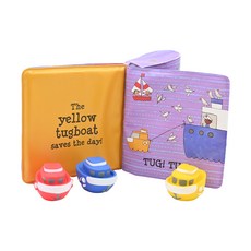 Melissa&Doug 瑪莉莎 洗澡玩具書 小遊艇, 1組