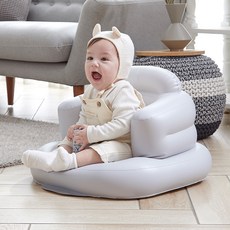 NATURE LOVE MERE 嬰兒充氣沙發, 灰色, 1個