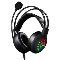 HONG JIN 宏晉 7.1聲道電競耳機, HJM-X7, 黑色