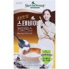 pss 優質甜菊混合咖啡, 1盒, 30條, 10.5g
