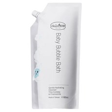 Baan 貝恩 嬰兒泡泡香浴露 補充包 溫和保濕, 800ml, 1包