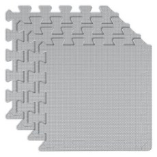 DING DONG PET 寵物拼圖地墊 4入, 淺灰色