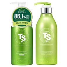 TS 뉴 프리미엄 샴푸 500g + 프리미엄 트리트먼트 500ml 세트, 1세트