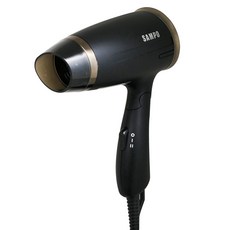 SAMPO 聲寶 折疊式吹風機 750W, 黑色, ED-N21072VL