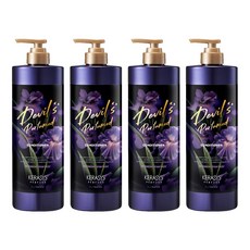 KERASYS Devil's Perfumed午夜迷幻香氛潤髮乳, 1L, 4瓶