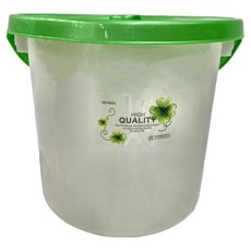 KEYWAY 聯府 花語附蓋桶 中, C-070, 1個