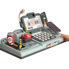 Smartmom 智能語音識別收銀機, 灰藍色, 1個