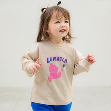 삠뽀요 유아용 치얼업 티셔츠 OLRCT02