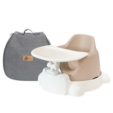 jellymom 托盤+推車+包包+大椅組, 琥珀米色