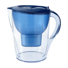 BRITA MARELLA 濾水壺 大容量 有效過濾雜質 簡約時尚 提升飲水口感, 藍色, 1個, 3.5L