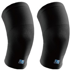 LP 高伸縮型膝護套 647r1-bk-s, 2個