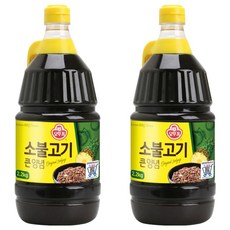 OTTOGI 不倒翁 韓式烤牛肉調味醬, 2.2kg, 2瓶