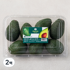 트릿지팜 페루산 아보카도, 1.2kg, 2팩