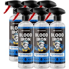 글로스브로 블러드아이언, 500ml, 6개
