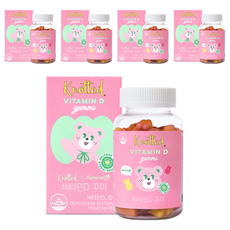 Knotted 維他命D軟糖 蘋果&檸檬口味, 150g, 5個