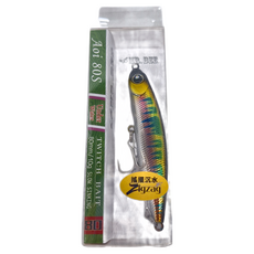 MR.BEE 蜜蜂先生 Aoi 沉水鉛筆 80S 80mm 慢速下沉 擬餌, 紅貓, 10g, 1個