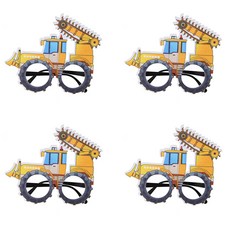 Allode 多款挖土機派對眼鏡, TYPE01伐木車, 4個