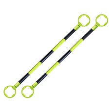 彩色交通錐 超級交通錐 橡膠交通錐 交通錐掛架, 2個, 螢光