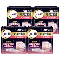 Kotex 靠得住 晚安好眠褲, XL, 2件, 4包