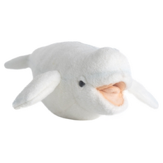 HANSA TOY 填充絨毛玩具 6651, 25cm, 白鯨, 1個