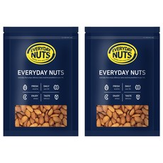 EVERYDAY NUTS 生杏仁, 1kg, 2包
