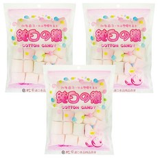純白之戀 特大水果棉花糖，口感綿密, 105g, 3包