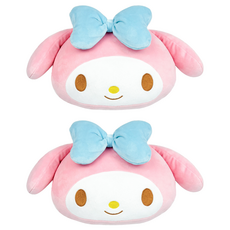 BELLEAMANT 三麗鷗明星 車用頸枕, 2個, 美樂蒂