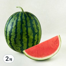 씨적은 11brix 수박, 6kg 이상, 2개