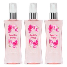 바디판타지 핑크 스위트 피 판타지 프래그런스 바디 스프레이 플로럴, 94ml, 3개