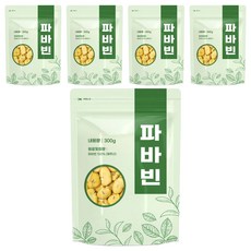 자연초 껍질 깐 자이언트 파바빈콩, 300g, 5개