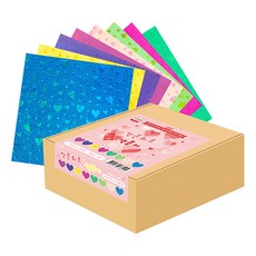 年輕的藝術小心五彩紙屑, 8色, 240張