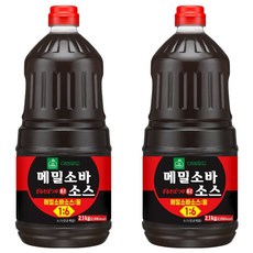 이엔푸드 메밀소바소스, 1.8L, 2.1kg, 2개