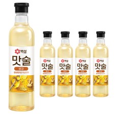 백설 맛술, 800ml, 5개