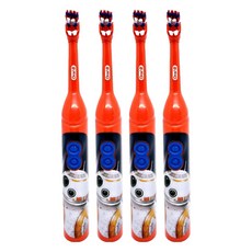 Oral-B 歐樂B 星際大戰 兒童電動牙刷 DB3010, 4個, 1入, 紅色