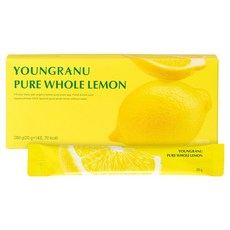 영라뉴 NFC 유기농 순수 통레몬즙 스틱 14p, 280g, 1개